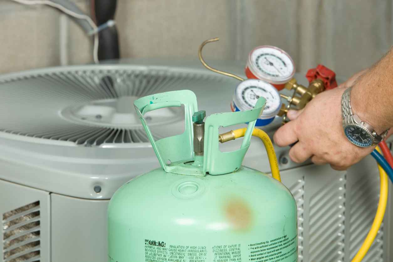 Air Conditioner Repair, Preparing to Charge System